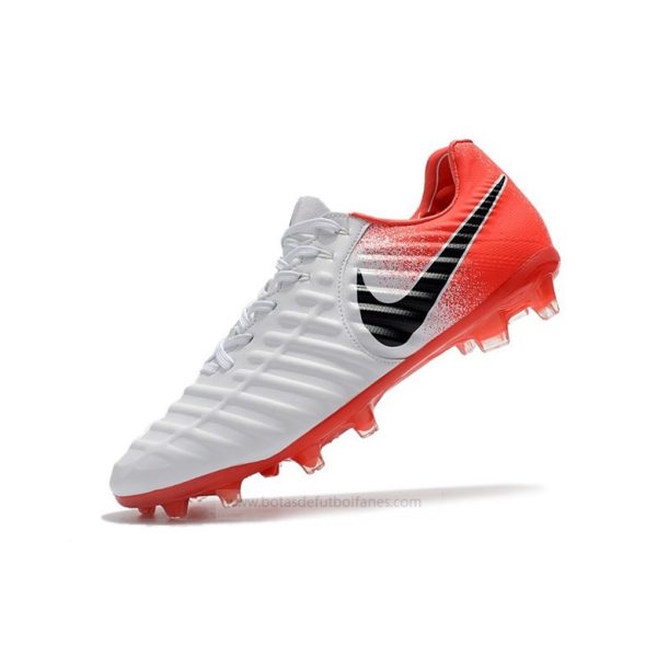 Nike Tiempo Legend Elite FG Blanco Rojo